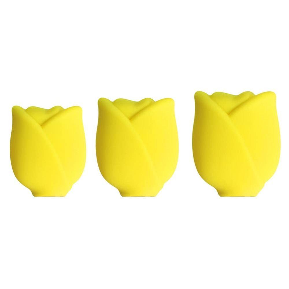 

3Pcs Protect Brush Bristle Makeup Brush Protector Dust Proof Makeup Brush Travel Storage Case Women