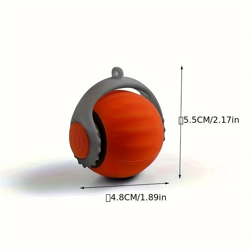 Cat Toy Gravity Jumping Ball Artificial Fiber Feather Funny Cat Self-Hi Ball Smart Rolling Ball Electric Cat Toy Pet Supplies