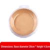 Oil-Proof, Food-Grade Disposable Air Fryer Paper Plate & Bowl Liners