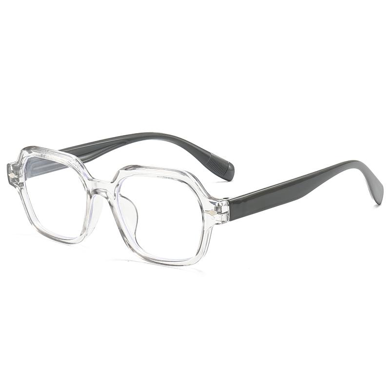 Kids Anti Blue Light Glasses, Polygon Square Frame Computer Eyewear, Multiple Colors Eye Protection for Boys & Girls