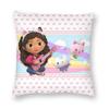 Gabbys Dollhouse Cartoon Pillowcase Printed Polyester Cushion Cover Decoration Pillow Case Cover Home Square 45*45Cm