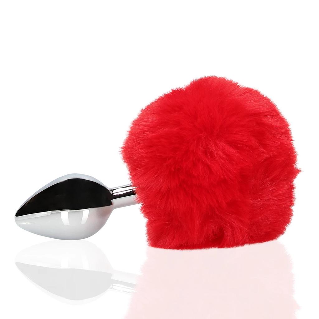 Ouch! Bunny Tail with Metal Plug by Shots