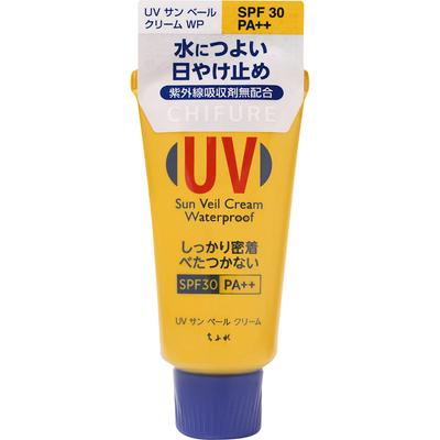 Crème Voile Solaire UV (WP) Maquillage pour la peau 50G <Comment utiliser> Prenez une quantité appropriée et étalez uniformément sur le visage et le corps. Si la peau est mouillée, essuyer
