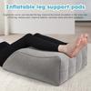 Light Weight Leg Elevating Cushions Inflatable Wedge Pillow For Swelling Relief During Travel Office Home