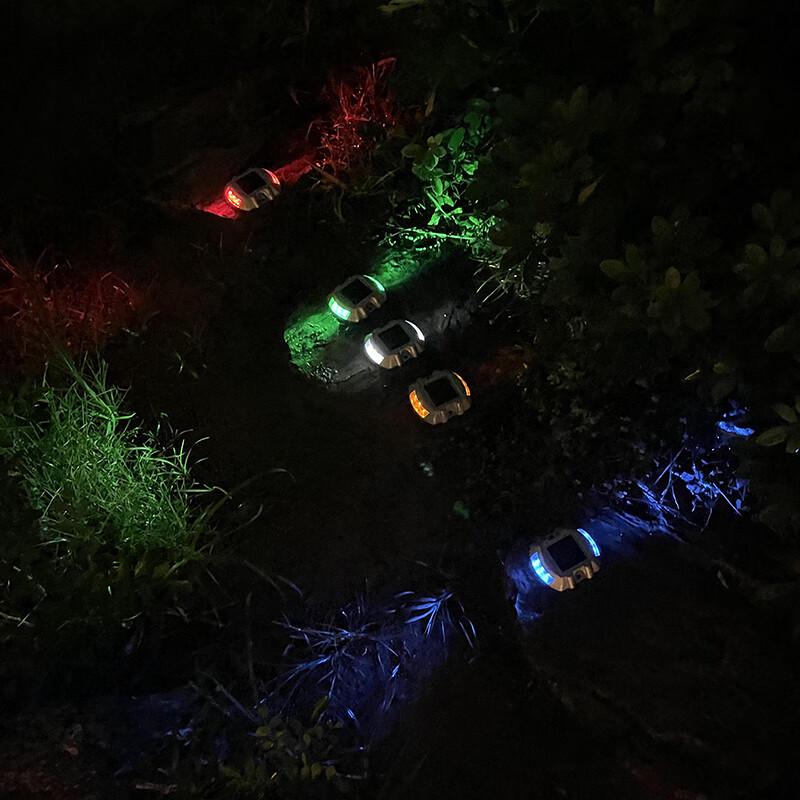 Solar Cast Aluminum Road Stud Light