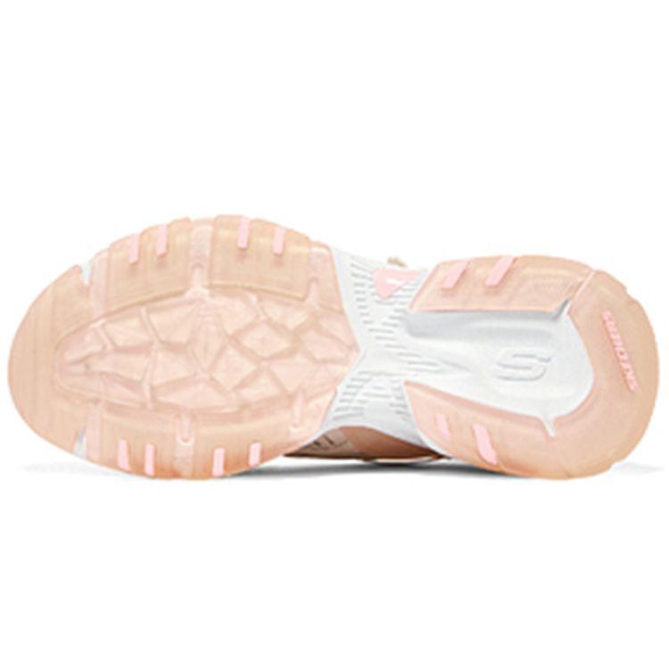 Skechers Stamina V2 Mech Shoes Second Generation Shock Absorbing Low-Top Women Sneakers Peach 896116-NTPK