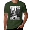 Ayn Rand Was Right T-Shirt anime clothes anime quick drying mens graphic t-shirts pack