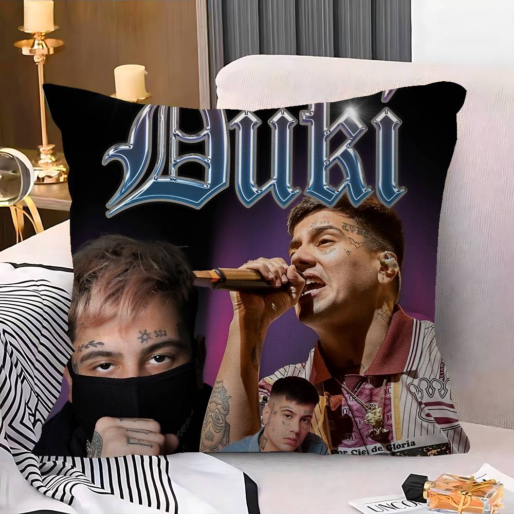 Fashion Rapper D-DUKIS Personalized Picture Text Home Decorative Pillows Household Gifts 45x45cm