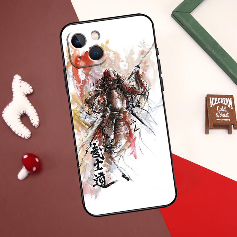 Japonský samurajský kryt Bushido pro iPhone 12 11 13 14 15 Pro Max 12 Mini 7 8 Plus X XR XS Max SE 2020 Pouzdro na telefon