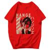 Men T Shirt Attack On Titan Anime Hange Zoe Vintage Idea Y2K Graphic Anime Unisex Clothes T Shirts