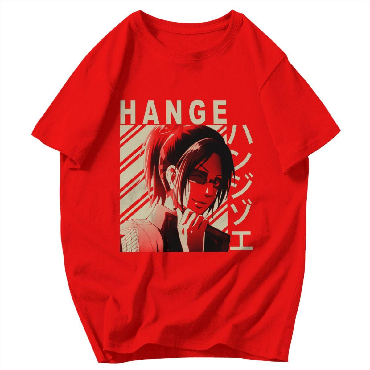 Men T Shirt Attack On Titan Anime Hange Zoe Vintage Idea Y2K Graphic Anime Unisex Clothes T Shirts S
