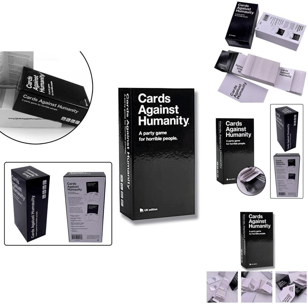 Cards Against Humanity Uk Adult Card Game Family Gathering Puzzle Card Game