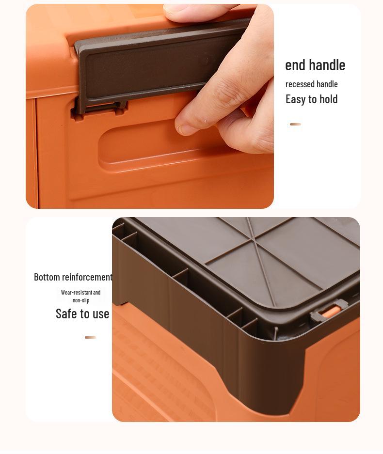 Large Capacity Foldable Organizer Box for Underwear, Socks, Tableware, and More