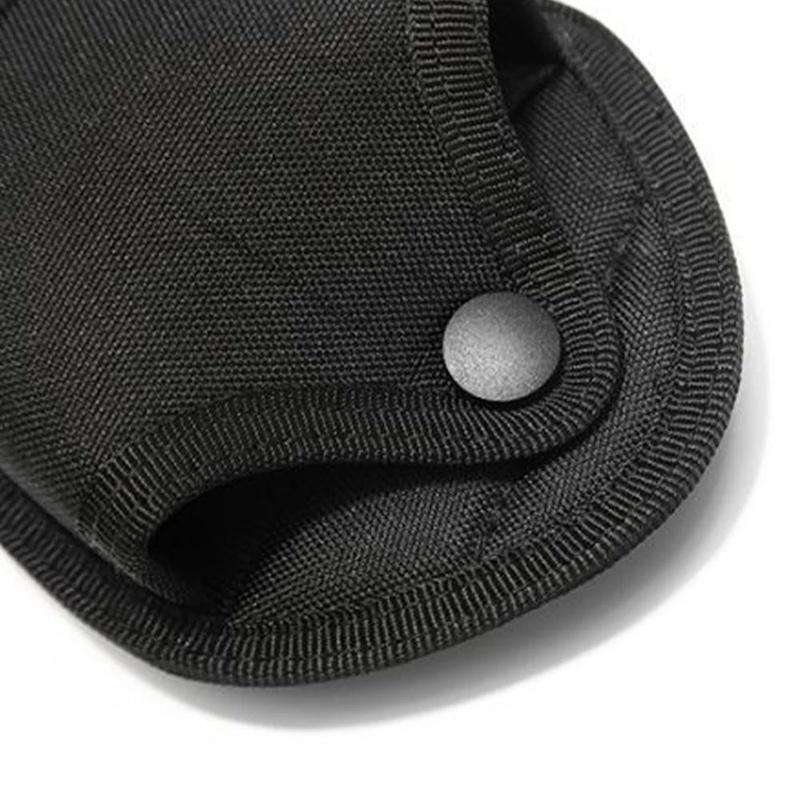 Açık Hava Çok Fonksiyonlu Naylon Bel Çantası Kelepçe Tutucu Kılıfı Polis Aktiviteleri Kelepçe Cebi Taktik Aksesuarları (Kelepçesiz)