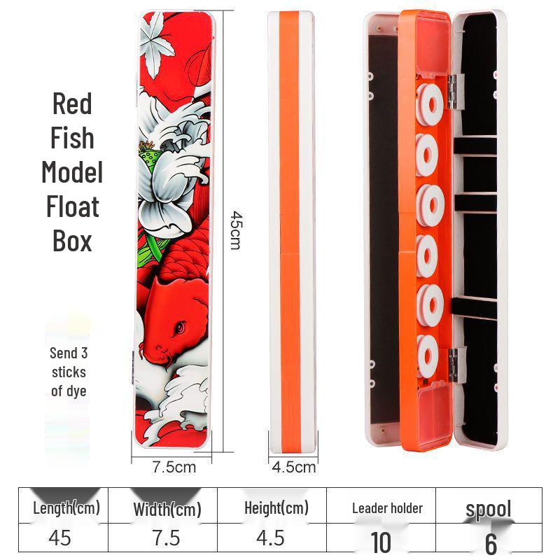 Three-Layer Multi-Functional Fishing Float and Accessories Box Set - Large Capacity Leader Line Organizer