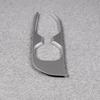 RUIQ Interior Drink Holder Cover Garnish for Toyota Crown Crossover Sport Estate SH35/Crown AZSH36W/AZSH37W/Crown (Satin Silver)