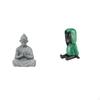 Monkey Buddha Easter Island Head Statue Miniature Figurine Moai Sculpture Collectible Resin Decor