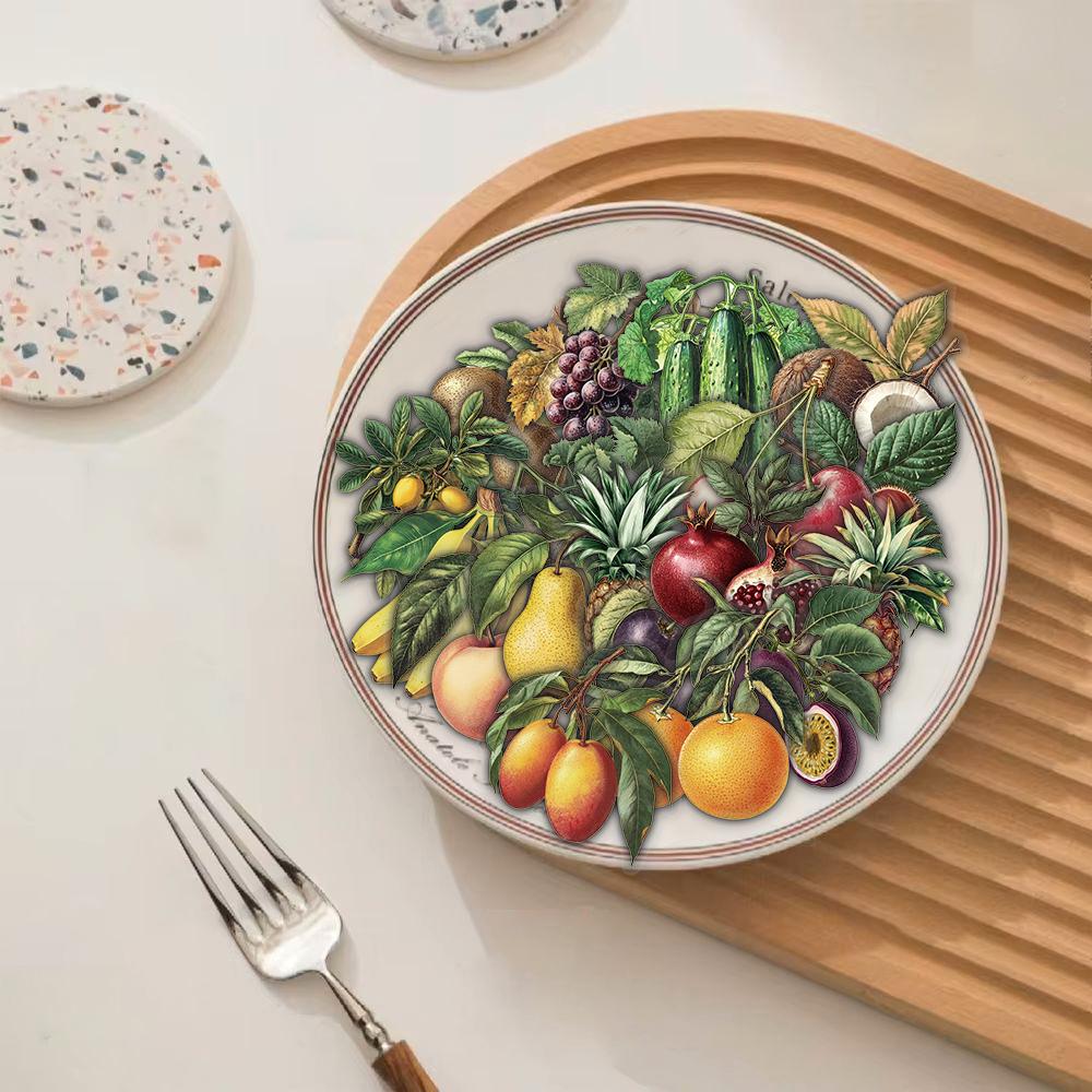 50PCS Vintage Fruit Sticker Graffiti Suitcase Decorative Chambre Nostalgia Motorcycles Phone Laptop Motorcycles Bicycle Stickers