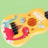 Spielbare Kinder-Ukulele Spielzeug Montessori Mini-Gitarrenspielzeug Cartoon Musikspielzeug Kinder