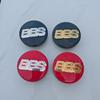 4ks emblem BBS Krytka náboje kola Vnější průměr 56mm 60mm 65mm zakřivený povrch Krytka středu kola auta Hub pro středové krytky kol auta