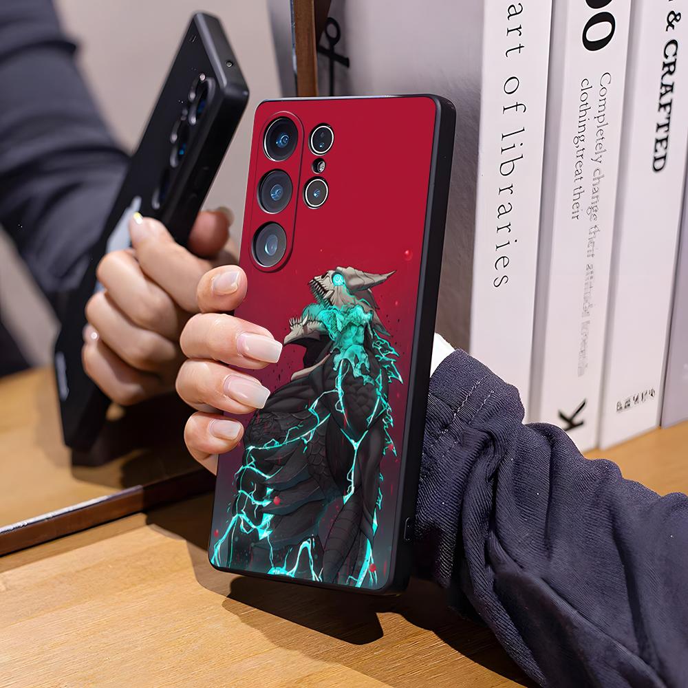 Hot New Anime Kaiju No. 8 Phone Case For Samsung S26 Ultra S25 Edge Ultra S23 S22 S21 S20 Ultra Plus S24 Fe Cover
