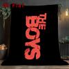 The Boys 2D Flat Pattern Flannel Blanket High Quality All Seasons Warmth and Comfort Perfect for Christmas Gifts.
