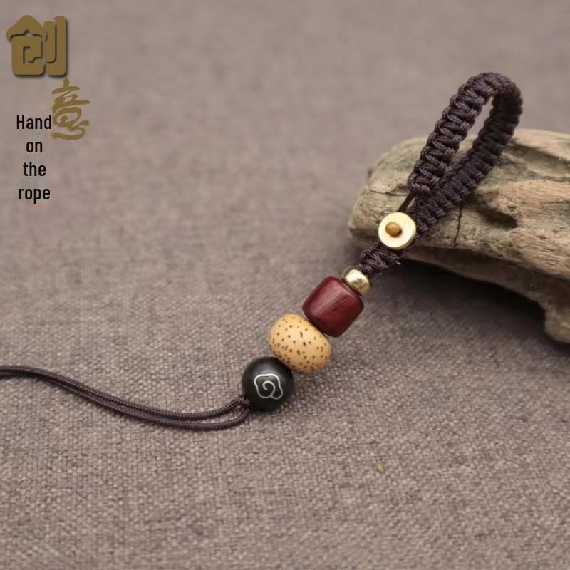 Chiba Thai Silber Drehbarer Lotus Mantra Anhänger - Antiker Stil für Damen und Herren