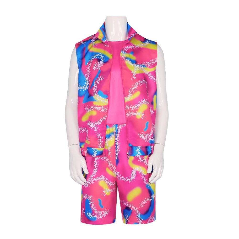 Live Barbie Cosplay Movie Barbie Dress Ken Ken Beach Costume Cosplay Halloween Costume