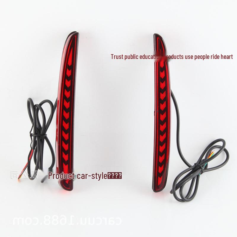20th Gen Civic Mustang-Style Rear Bumper Brake Warning Lights
