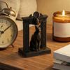 Egyptian Cat Statue, Ancient Egypt Inspired Figurine, 3D Printed Cat Decor for Home Office Desk, Shelf Art Craft for Mythology Lovers