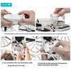 Lightweight ABS Tail Protector Secure Clip Structure Drones Battery Lock Cover Heat Dissipation Housing for FLIP
