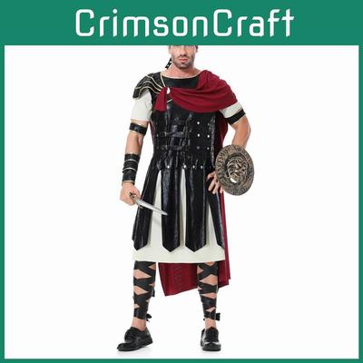 Halloweenský kostým římského válečníka pro hraní rolí na jevištní vystoupení a akce Cosplay