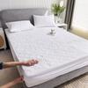 Quilted Waterproof Mattress Cover Embossed Bedding Mattress Protector Anti-mite Anti-bacterial Fitted Bed Sheet No Pillowcase