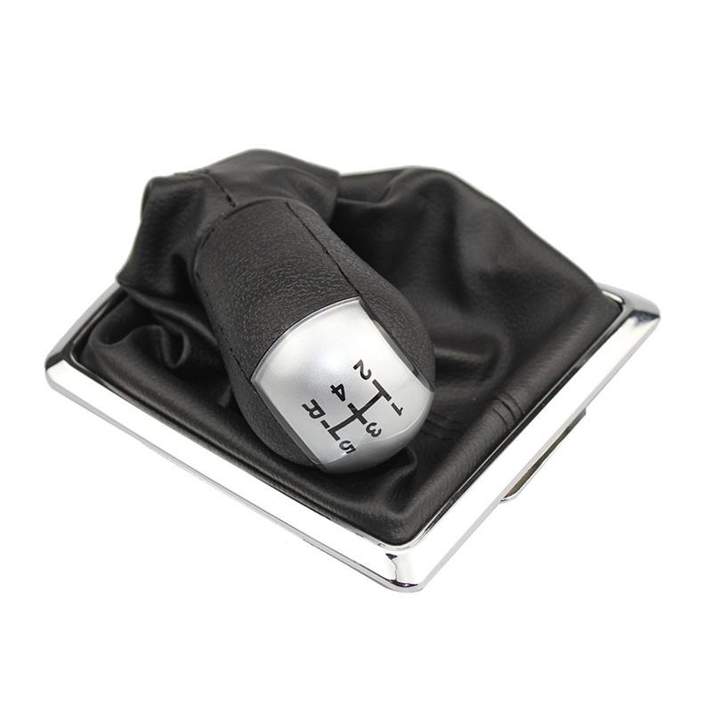 5 6 Speed for Ford Focus 2 MK2 2005 2006 2007 2008 2009 2010 2011 Car Gear Shift Knob Boot Cover Gaiter Collars Accessory