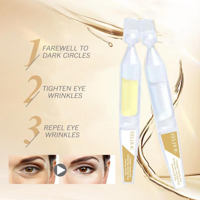 Eelhoe Collagen Anti-wrinkle Eye Essence Hydrating Firming And Smoothing Treatment For Delicate Eye Area