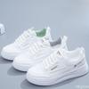 Ladies Casual Fresh Sneakers Trendy Outdoor Running Shoe Versatile Lace Up White Shoes Fashion Comfortable Women's Shoes Mujer