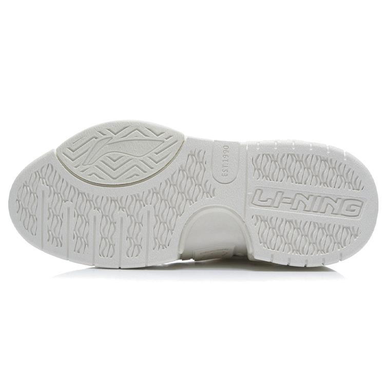 Li Ning Wave Zen Abrasion Resistant Lightweight Slip Resistant Low Top Skateboard Shoes Women's Snow AGCR272-2