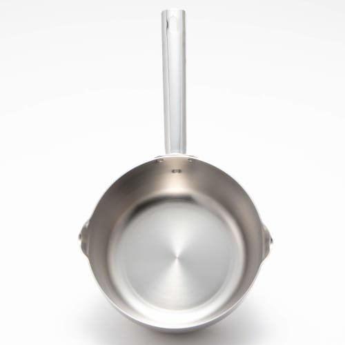 Endo Shoji Commercial Torino Yukihira Pot, 27cm, Induction Cooktop Compatible, Aluminum-Clad Triple-Layer Steel, Made In Japan, AYK6504