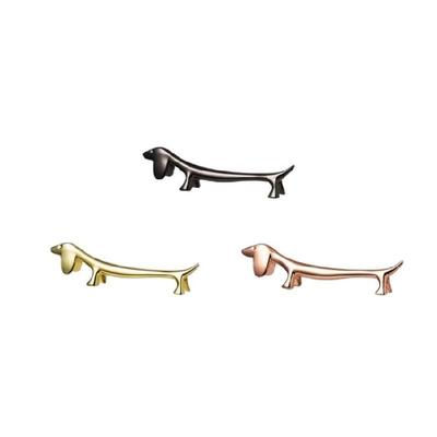Compact Dachshund Chopstick Rest Durable Kitchen Utensils Storage Stand Holder