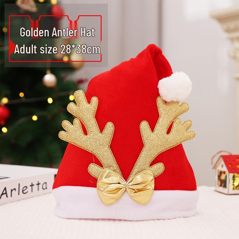 2025 Luminous Christmas Hat: Snowman & Reindeer Design for Kids & Adults