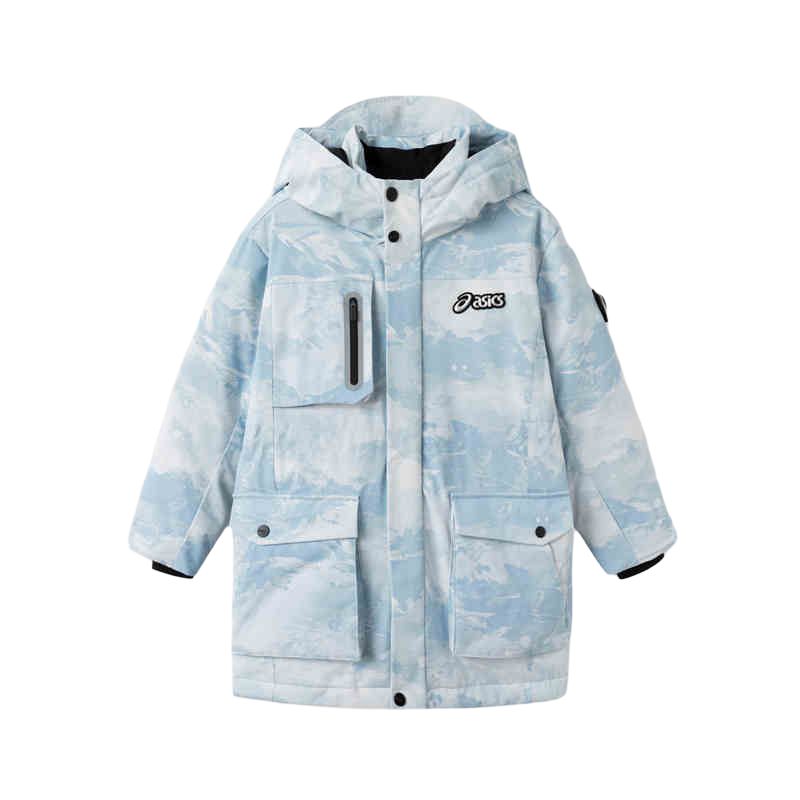 Asics Down Jacket Blue Floral Teenagers 334241073058-3901 110