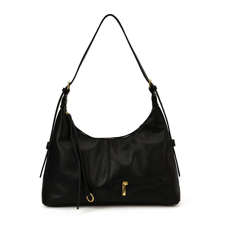 High-end, Fashionable, Large-capacity Single-shoulder Bag, Commuter Bag, Retro Crossbody Tote Bag