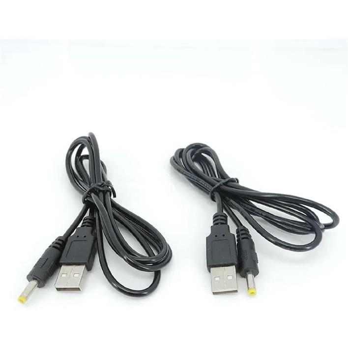 1pcs 5pcs 1M USB 2.0 A Male To DC 4.0x1.7mm Male 5 V 2A 24AWG DC 4.0MMX1.7MM Connector Jack Power Charger Cable Cord Converter(5pcs)