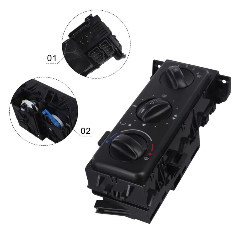 HVAC Climates Control Modules Manual Heater Control Panel Air Conditioning Assembly 9438200026 for Select Model