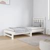 Sliding Daybed - Exclusive House - Solid Pine Wood - White - 2x90x190 Cm (2 Seats)