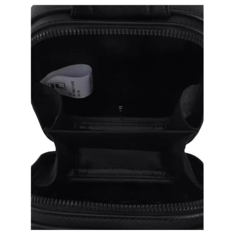 New FILA Polyurethane Sling Bag Mini Unisex Jet Black F13U529133F-BK