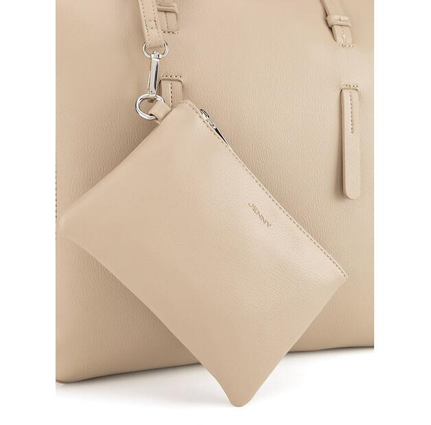 Handbag JENNY JNY- -001-07 Beige