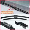 For Xpeng G6 2023 2024 2025 SUV Coupe LHD Front Wiper Blades Windscreen Window Cleaning Windshield Brushes Accessories