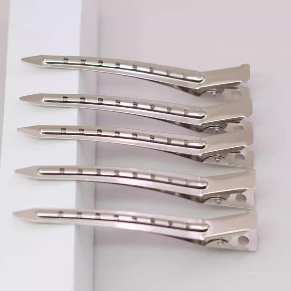 10pcs Salon Curl Hairclip Makeup No Crease Hair Clip Anti-slip Hairdressing Hairpins  DIY