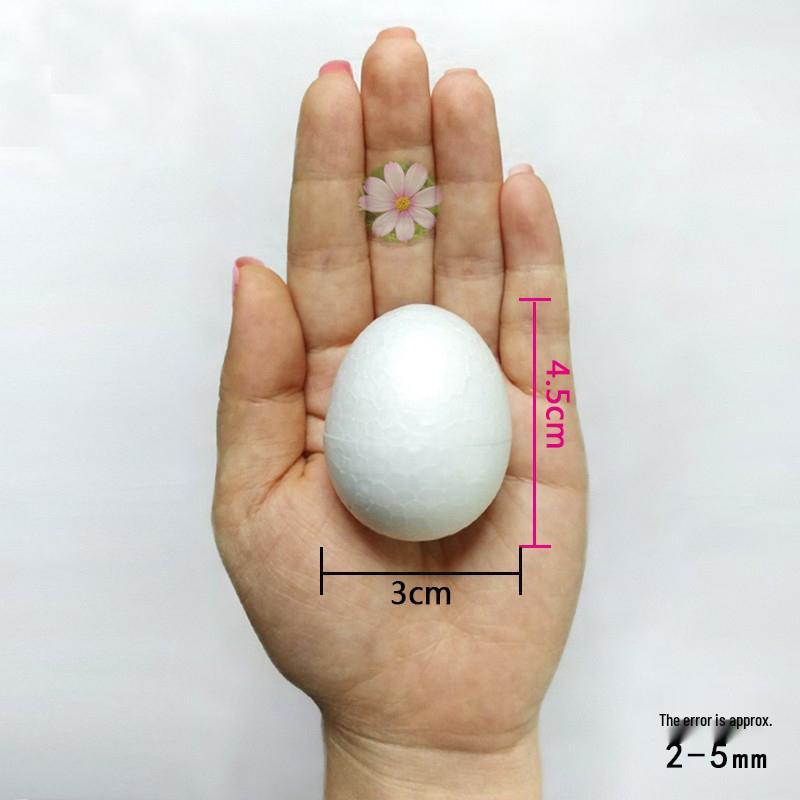 Large Foam Egg-Shaped Flower Bud for Rose, Poppy & Hyacinth Art